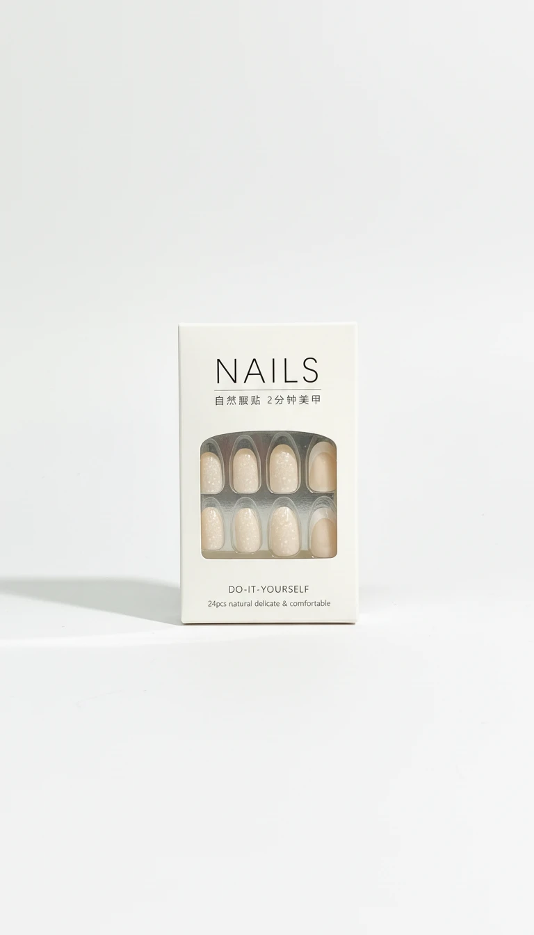 💅 أظافر شكو ماكو اللاصقة – Soft Glam Mood